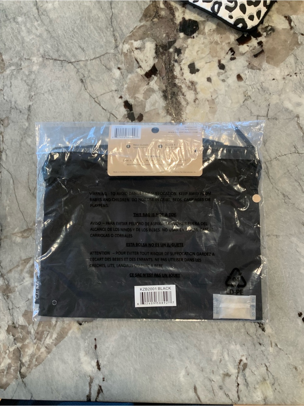 calpak compakt zippered pouches black - Picture 4 of 5